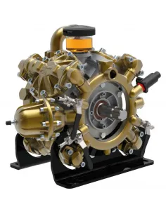 Bomba fumigación 4 membranas de alta presión Comet IDS1701