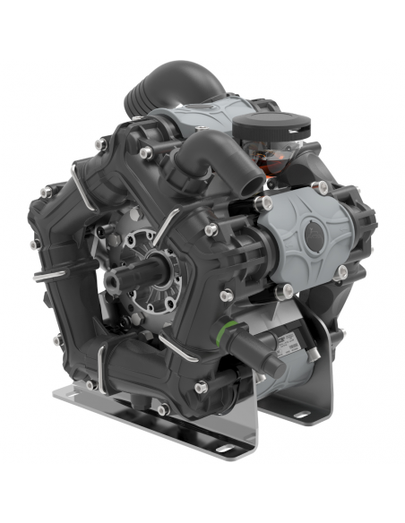 Bomba fumigación 5 membranas 249L baja presión Comet BPS260