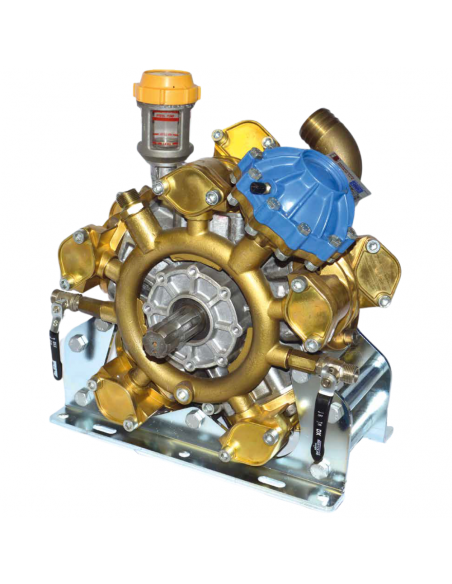 Bomba fumigación Bertolini 162L 50bar Frontal