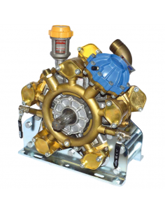 Bomba fumigación Bertolini 154L 50bar Frontal