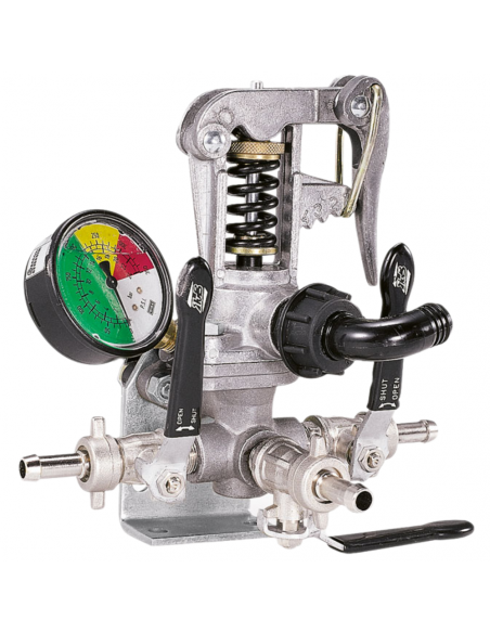 Mando regulador presión 2 vías Annovi Reverberi AR GI40 con soporte