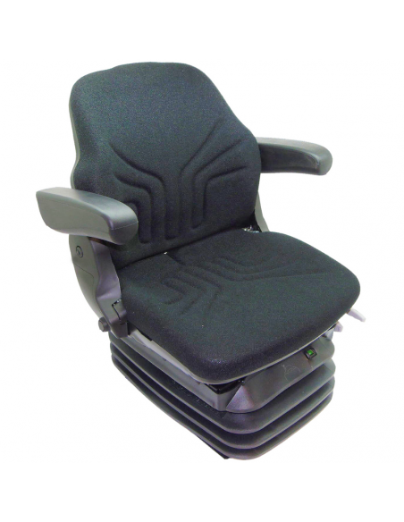 Asiento Grammer Máximo Black Edition neumático compresor 12v MSG 95G/721 - Tela