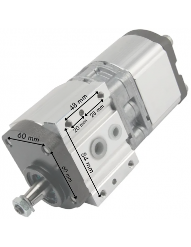 Bomba Hidráulica para Tractores Massey Ferguson de la Serie 3000, 3100, 6100, 6200 y Renault Ares 500, 600