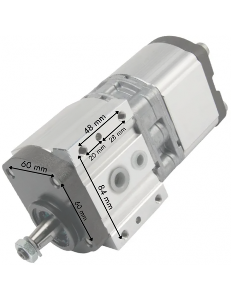 Bomba Hidráulica para Tractores Massey Ferguson de la Serie 3000, 3100, 6100, 6200 y Renault Ares 500, 600