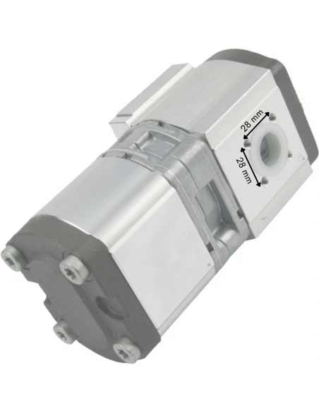 Bomba Hidráulica para Tractores Massey Ferguson de la Serie 3000, 3100, 6100, 6200 y Renault Ares 500, 600