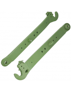 Juego barras paralelas con enganches rápidos tractor John Deere S/6000