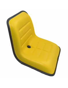 Asiento de PVC amarillo