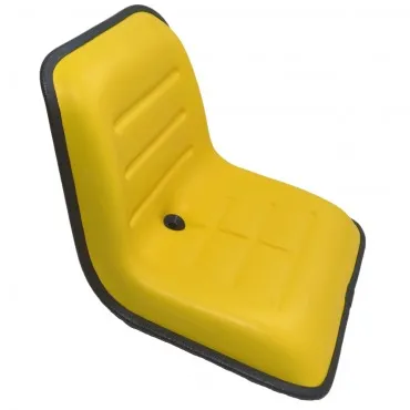 Asiento de PVC amarillo