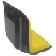 Asiento de PVC amarillo