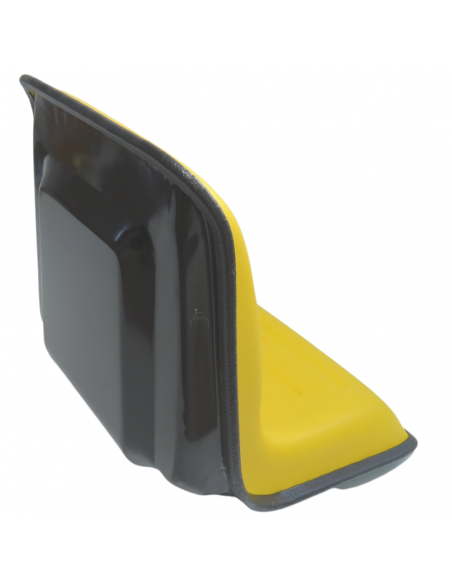 Asiento de PVC amarillo