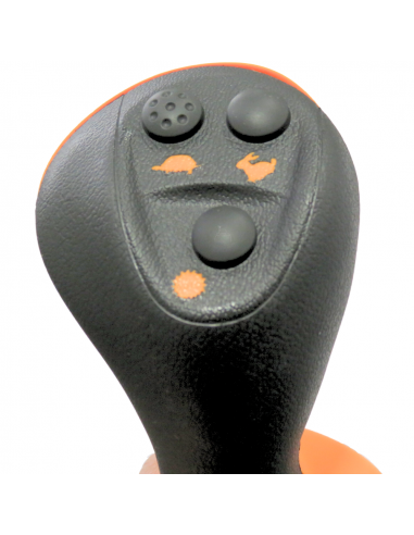 Empuñadura mango palanca velocidad liebre y tortuga