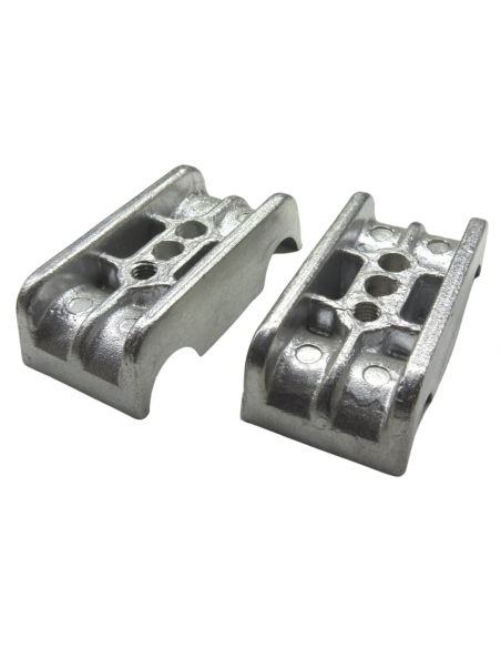 Juego abrazaderas tacos goma transmisión bomba hidráulica tractor John Deere