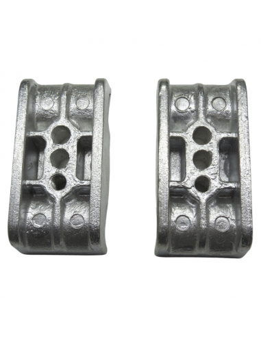 Juego abrazaderas tacos goma transmisión bomba hidráulica tractor John Deere