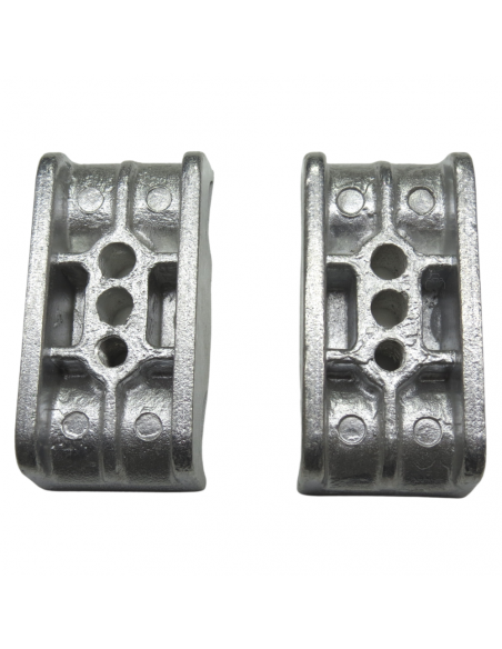 Juego abrazaderas tacos goma transmisión bomba hidráulica tractor John Deere