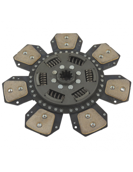 Disco embrague 7 palas cerametálico flexible tractor John Deere