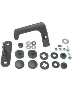 Conjunto completo cerradura cristal trasero tractor John Deere