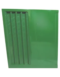 Tapa chapa lateral izquierda con rejilla capó tractor John Deere S 5015, 6000, 6010