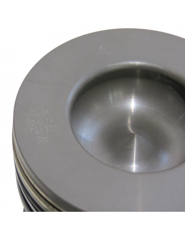 Pistón motor Ø 104mm para tractor con turbo New Holland, Ford, Fiat
