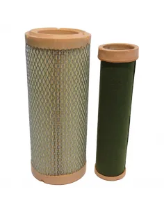 Kit juego filtros aire interior y exterior diferentes marcas y modelos de tractor