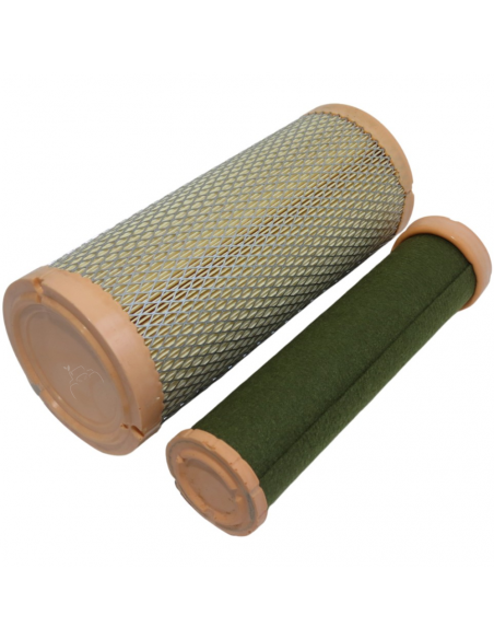 Kit juego filtros aire interior y exterior diferentes marcas y modelos de tractor