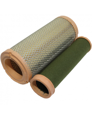 Kit juego filtros aire interior y exterior diferentes marcas y modelos de tractor