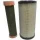 Kit juego filtros aire interior y exterior diferentes marcas y modelos de tractor