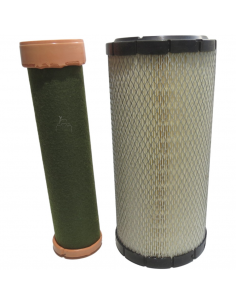 Kit juego filtros aire interior y exterior diferentes marcas y modelos de tractor