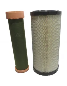 Kit juego filtros aire interior y exterior diferentes marcas y modelos de tractor