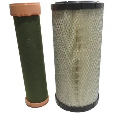 Kit juego filtros aire interior y exterior diferentes marcas y modelos de tractor