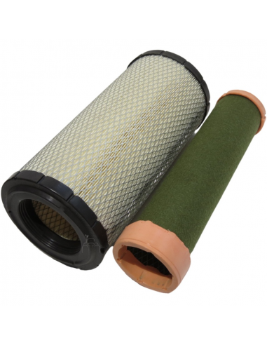 Kit juego filtros aire interior y exterior diferentes marcas y modelos de tractor