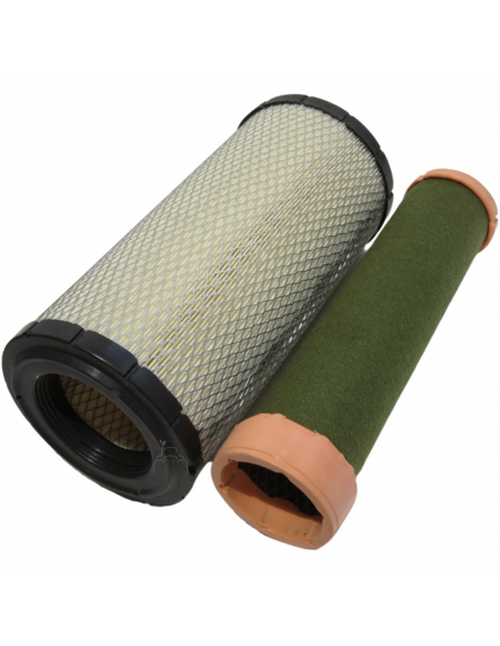 Kit juego filtros aire interior y exterior diferentes marcas y modelos de tractor