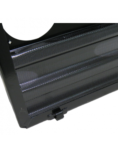 Rejilla calandra frontal faros redondos tractor Massey Ferguson , Landini