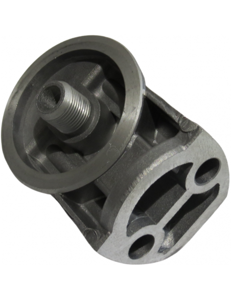 Soporte filtro aceite motor tractor Massey Ferguson, Landini