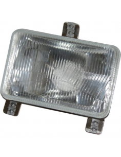 Óptica faro delantero tractor Massey Ferguson y Landini con Bombilla H4