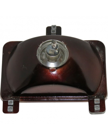 Óptica faro delantero tractor Massey Ferguson y Landini con Bombilla H4