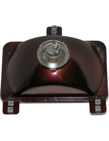 Óptica faro delantero tractor Massey Ferguson y Landini con Bombilla H4