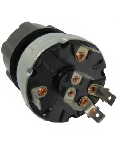 Conmutador de luces 4 posiciones con claxon Tractor Fiat