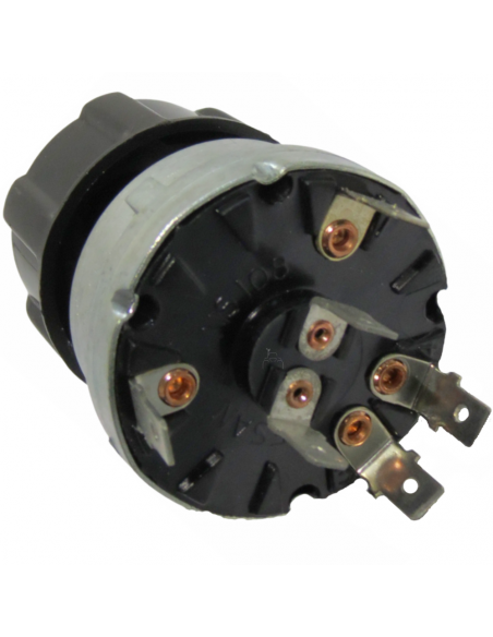 Conmutador de luces 4 posiciones con claxon Tractor Fiat