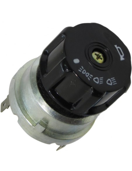 Conmutador de luces 4 posiciones con claxon Tractor Fiat