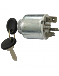 Llave conmutador contacto y arranque tractor Fiat