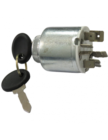 Llave conmutador contacto y arranque tractor Fiat