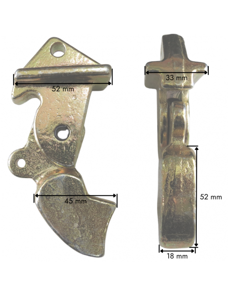 Trinquete barra de tiro 1-2ª cat válido John Deere