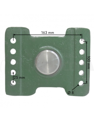 Soporte izquierdo con sistema de giro para guardabarros tractor John Deere