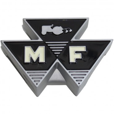 Emblema plástico frontal logo Massey Fergsuson