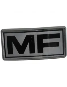 Emblema plástico frontal rejilla logo Massey Fergsuson Series 200