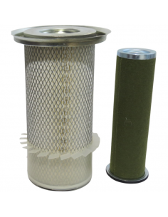 Kit juego filtros aire interior y exterior diferentes marcas y modelos de tractor