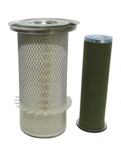 Kit juego filtros aire interior y exterior diferentes marcas y modelos de tractor
