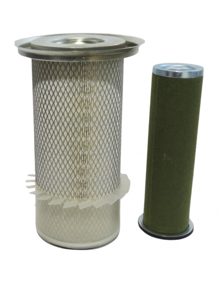 Kit juego filtros aire interior y exterior diferentes marcas y modelos de tractor