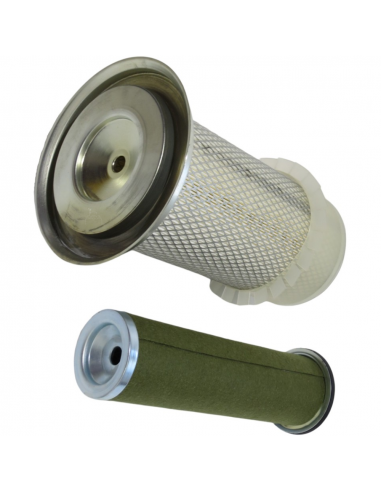 Kit juego filtros aire interior y exterior diferentes marcas y modelos de tractor