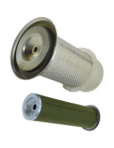 Kit juego filtros aire interior y exterior diferentes marcas y modelos de tractor